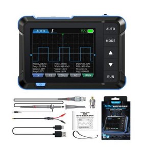 미니 오실로스코프 FNIRSI 휴대용 디지털 오실로스코프 DSO152 DSO153 2.5MSa/s 200KHz 아날로그 대역폭 800VPP 지지대 펌웨어 업그레이드 PWM