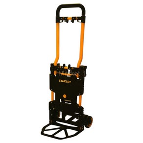 [코스트코] 2시이전주문당일발송/스탠리폴딩핸드트럭(변환 가능한 2-in1 ) 적재70kg ~137kg /3단높이조절 /가벼움 / 접이식 휠플랫폼 겸용 핸드트럭, 1개