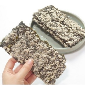 6시내고향 황소김부각 (대용량) 100년전통 수제 찹쌀 남원 화사 김부각, 45g, 4개