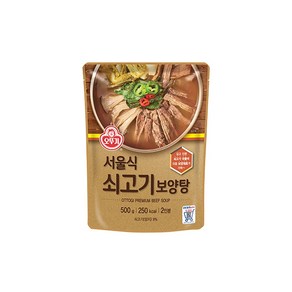 오뚜기 서울식 쇠고기 보양탕, 500g, 4개