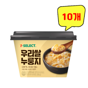 대한식품 우리쌀 누룽지 큰 컵, 10개, 60g