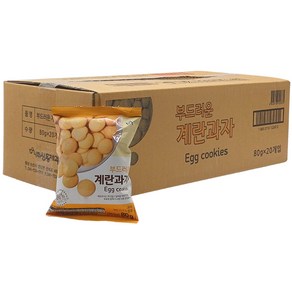 신흥 계란과자, 1.6kg, 1박스