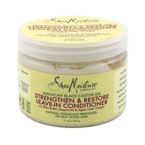 Shea Moisture 자메이칸 블랙 캐스터 오일 스트렝슨 앤 그로우 리브-인 컨디셔너