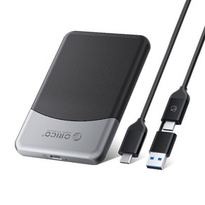 오리코 USB 3.2 Gen1 C타입 휴대용 Potable 외장SSD M25PRO, 1TB, 블랙