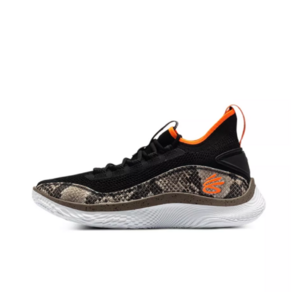 Under Armour Curry 8 Street GS flow 8 농구화 운동화 실전화 남녀 동급 블랙 오렌지