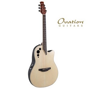 오베이션 Ovation Applause AE44 4S 어플러스 엘리트 네추럴 픽업 장착 통기타, 1개