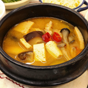 한봉식품 버섯 돼지고기 된장찌개 (400g)_실제사진