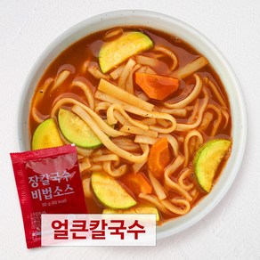 [세이브밀] 7인분 대용량 강원도 비법소스 장칼국수 쫄깃한 감자면, 1.05kg, 1개