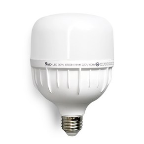 건식 LED 전구 30W E26 고와트 원통 T램프 보안등