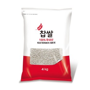 햇사래 찹쌀 4kg, 1개