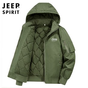 JEEP SPIRIT 지프 스피릿 남성 겨울 항공점퍼 방풍 아웃도어 후드자켓 JP6811+사은품