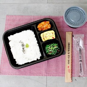 [용기/뚜껑 옵션선택]신 4칸 도시락 용기 뚜껑, 1개, JH-신 4칸도시락 뚜껑, 400개