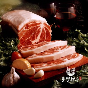[포정해우] 냉장 한돈 미박 앞다리살 수육용 1kg 1개