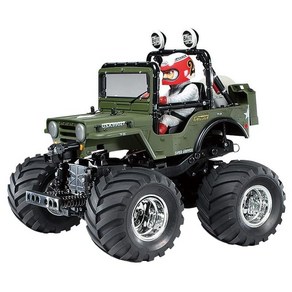 TAMIYA 타미야 1/10 XB 시리즈 No.43 와일드 윌리 2 프로포 포함 도장 완료 완성 모델 57743, 1개