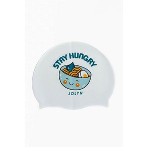 졸린 실리콘 수모 수영모자 헝그리 Jolyn Silicone Swim Cap - Hungy, 1SZ, 1개