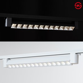 SPT LED 아트스포트 레일스팟조명 22W 카페 레일등, 1개, 원형 백색바디 전구색