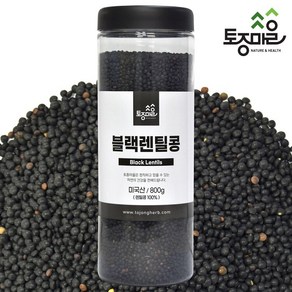 [토종마을] 블랙렌틸콩 800g