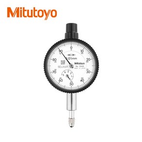 미스토요 Mitutoyo 다이얼 인디케이터(러그 백 커버) 1044A (0-5mm0.01) 소형 (구.1044S), 1개