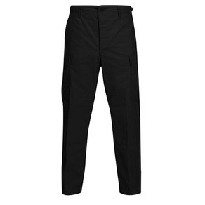 [Poppe] BDU Touse Button Fly (Black) / F5201 / [프로퍼] BDU 군복 하의 (단추형) (블랙)(60/40 Cotton/Poly Twill - LL)