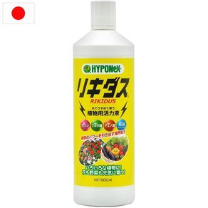 일본 Hyponex 하이포넥스 리키다스 활력제 원액 800ml 식물 영양제, 1개