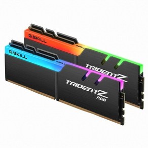 G.SKILL DDR4 32G PC4-25600 CL16 TRIDENT Z RGB (16Gx2), 2개