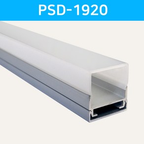 그린맥스 LED방열판 사각 PSD-1920 *LED프로파일 알루미늄방열판, 추가>PSD-1920 마개(2P), 1개