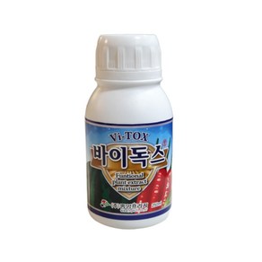 농사친구 바이독스 250ml 고추칼라병 바이러스제 천연신물성 병해저항 스미치온 엔텍 고구마 깻묵 칼슘 작물 바이러스 및 병해 예방, 1개