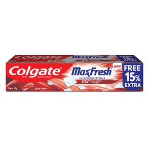 Colgate maxfresh spicy red toothpaste 70+11g