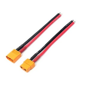 XT60 케이블 / 14AWG / 100mm 실리콘 전선 / RC 전원 케이블, XT60 케이블 (수잭), 1개