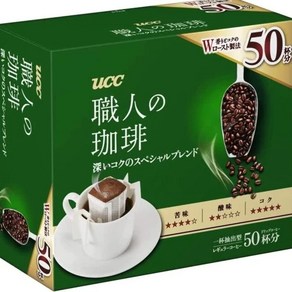 일본커피 UCC 장인의 커피 드립백커피 향기로운 모카블렌드 50팩입, 1개, 50개입, 7g