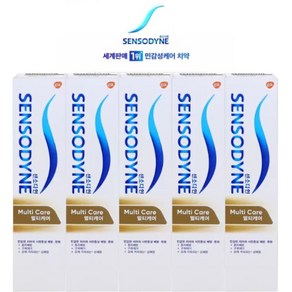 센소다인 멀티케어 치약 100g x 5개 Sensodyne multicae 시린이치약