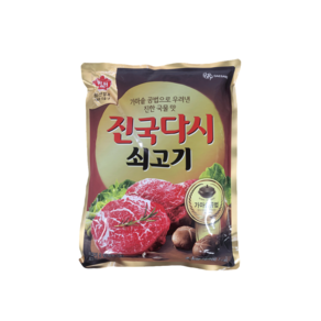 대상 진국다시 2kg 대용량 조미료, 5개