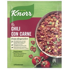 크노르 Knorr 칠리 콘카네(토마토 소스)