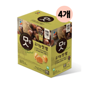 맛밤 유기농, 714g, 4개