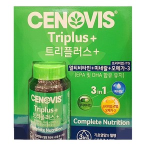 건강습관 세노비스 트리플러스 1150mg 100정 비타민 미네랄 오메가3(4873184), 1개