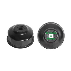 MOTO4U 플루트 오일 필터 캡 렌치 제거 소켓 도구 3-8 인치 드라이브 68mm 64mm