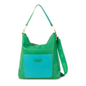 오일릴리 숄더백 /그린 Oilily Hape hobo bag 하퍼 호보백