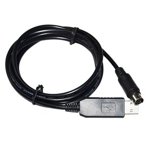 FTDI FT232RL USB RS232 미니 DIN 6PIN MD6 어댑터 PLC 프로그래밍 케이블 LS LG XGB-XBC KABLE, 01 CN _ 01 1.8M  01 FT231XS, 1개