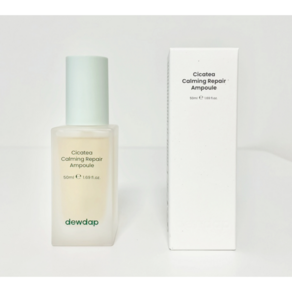 [수분 쿨링] 듀댑 시카티 수분 진정 앰플 50ml / dewdap cicatea ampoule 듀댑앰플 듀댑수분앰플 수분앰플 수분진정앰플 진정앰플 수분진정 수분크림, 1세트