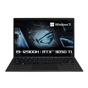 에이수스 2022 ROG FLOW Z13 코어i9 인텔 12세대 지포스 RTX 3050 Ti, Black, 1TB, 16GB, WIN11 Po, GZ301ZE-LC032W