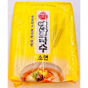 오뚜기 옛날국수 소면 3kg / 업소용/ 대용량/, 1개