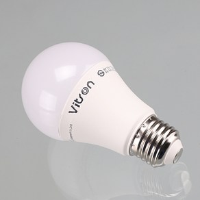 비츠온 LED 벌브 10W A60 전구 램프 E26, 1개, 주백색