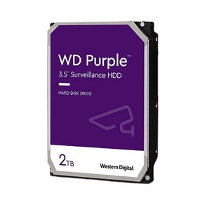 WD CCTV 녹화기 전용 Puple HDD, 810011, 2TB