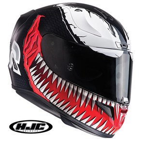 HJC RPHA 11 VENOM MARVEL 알파11 베놈 마블 풀페이스 헬멧, S