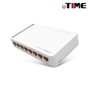 ipTIME H6008-IGMP [스위칭허브/8포트/1000Mbps]/IPTV 셋탑 자동 감지, 1개