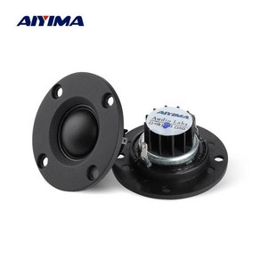 AIYIMA 2Pcs 2 인치 오디오 휴대용 스피커 6 옴 30W ABS Altavoz Portatil 알루미늄 라디에이터 Hifi 홈 시어터 트위터 스피커