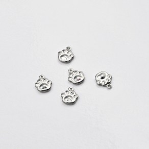 11073 써지컬 펜던트 양면땜 발바닥 10x12mm(1개)