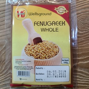 호로파 fenugeek whole(단품), 5개, 100g