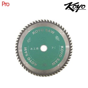 [KOYO] WOOD-184 / 코요 목공용 원형톱날 7인치 184mm 60날 두께2.2, 1개