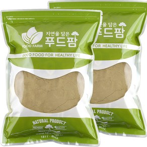 푸드팜 차전자피 분말, 2개, 500g